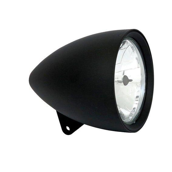 Smoothie 5-3/4" headlamp without visor. Black