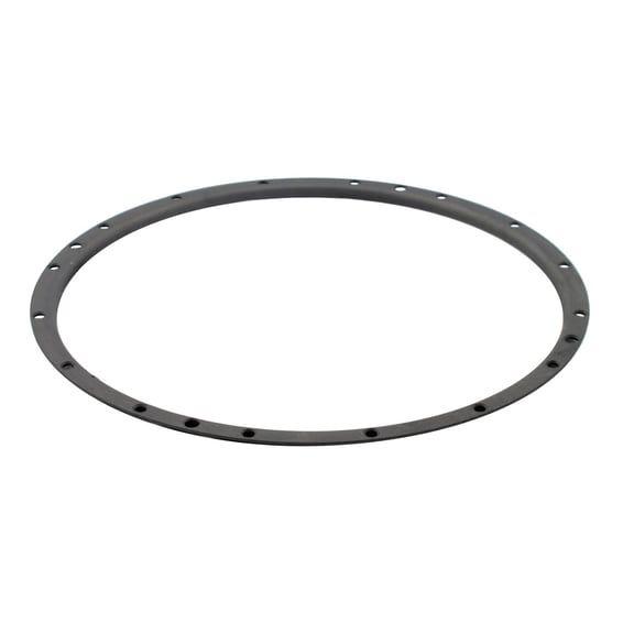 Mechanical brake drum dust ring