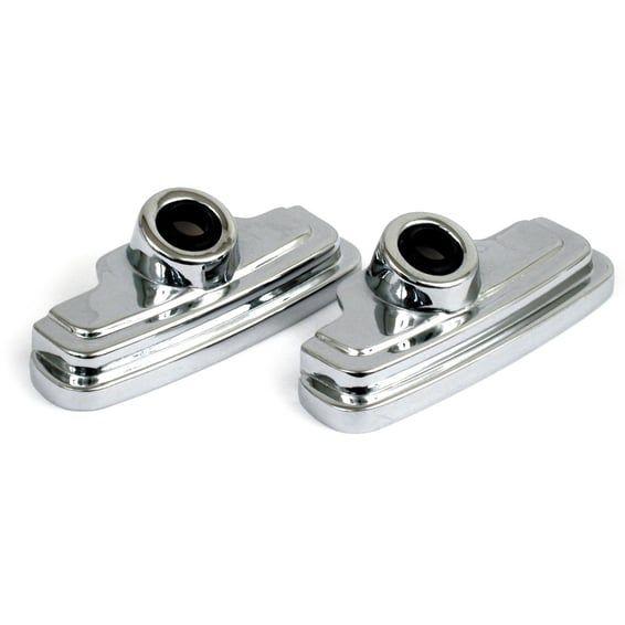 Evo spark plug & head bolt cover kit. Chrome