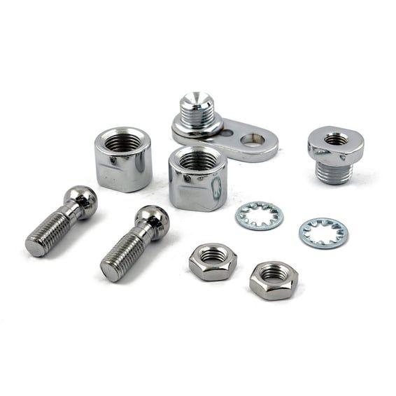 H-D front turn signal swivel kit. Chrome