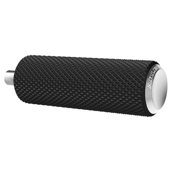 Fusion brake/shift peg, Knurled. Chrome
