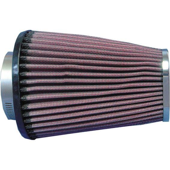 replacement air filter element. Chrome tip logo