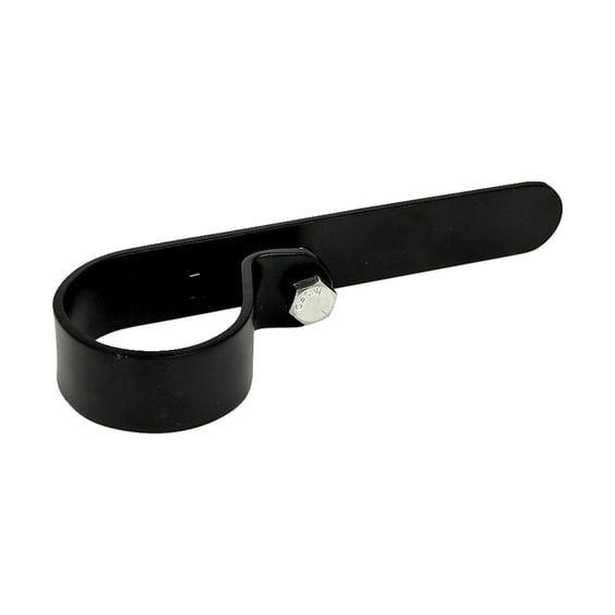 Muffler P-clamp 1-3/4". Black