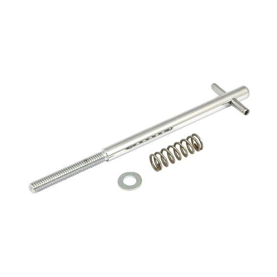 Idle screw, extended length. hand adjustable