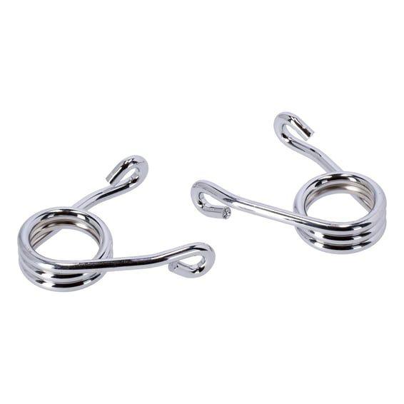 Scissor solo seat springs, chrome 3"