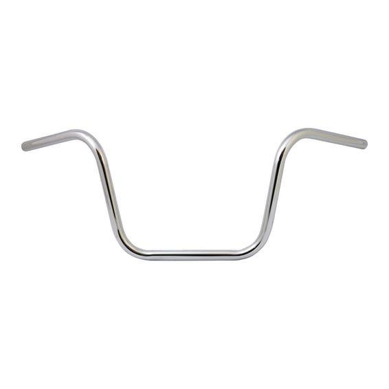 Apehanger handlebar, 12" rise, 1" chrome