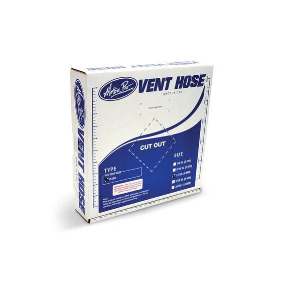 PVC fuel hose. Clear. 1/4"
