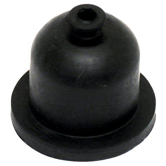 Black rubber solenoid boot