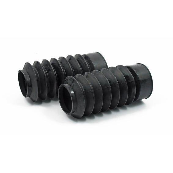 Bobber boots 49mm tubes. Black