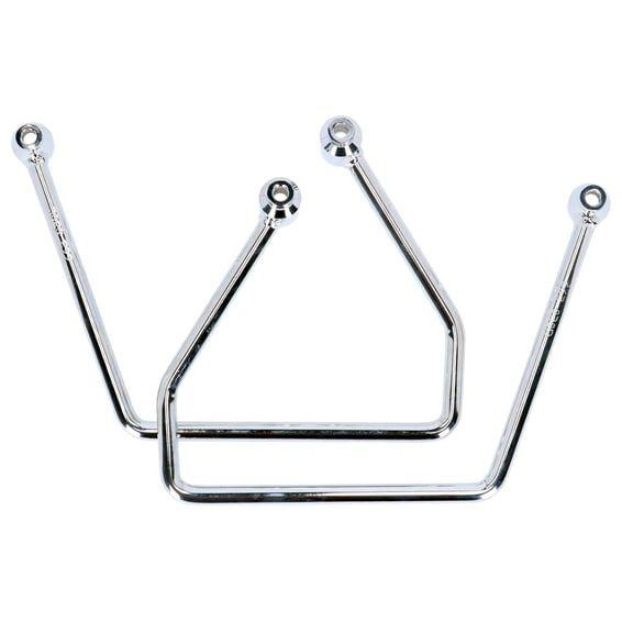 saddlebag support kit. Chrome