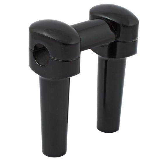 Widow riser set. 5" rise. Black