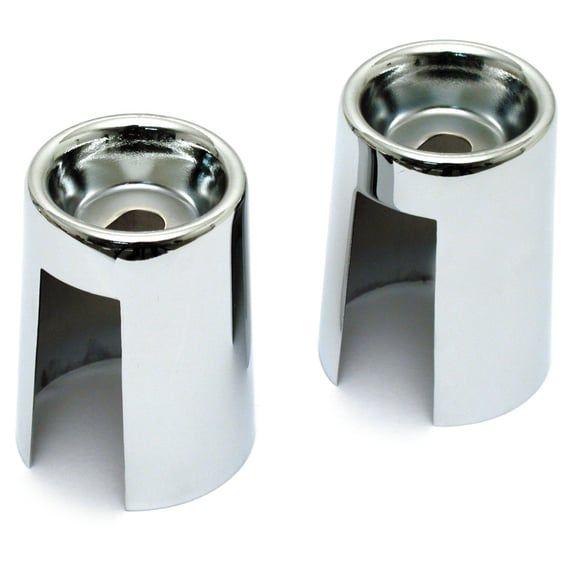 Shock stud cover kit. Chrome