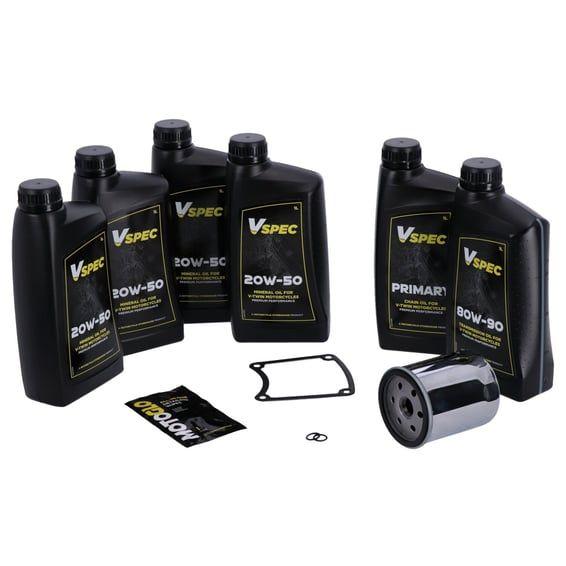 'Big Oil' service kit. Mineral. Chrome filter