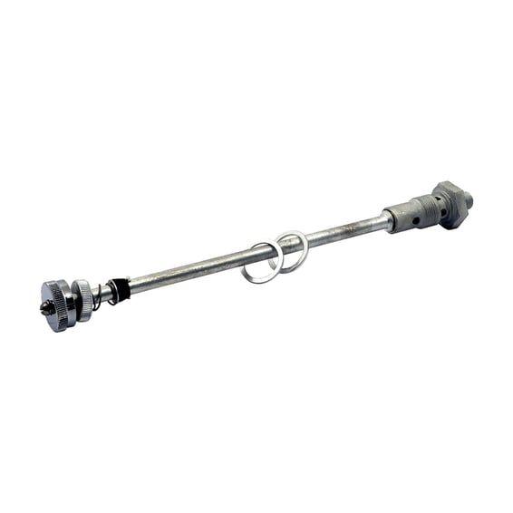 Early style gas valve set. Chrome knob
