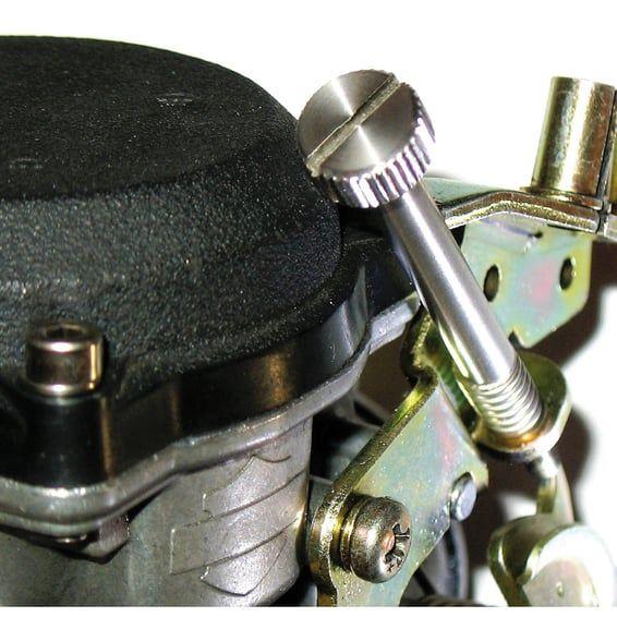 CVP, extended idle screw kit. Hand adjustable