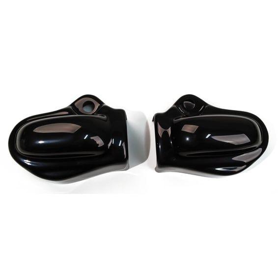 rear wheel axle cover kit. Gloss black