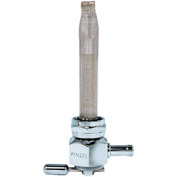 Power-Flo petcock hex chrome