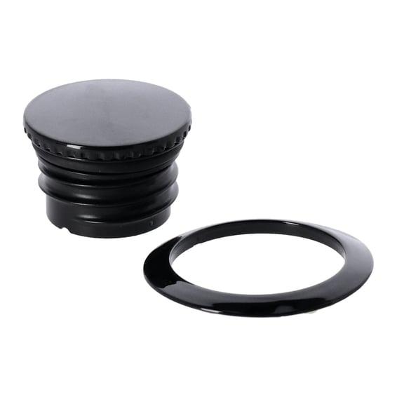 Pop-up gas cap set. Black