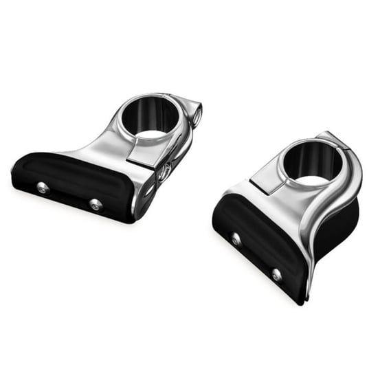 Toe rest cruise pegs, chrome