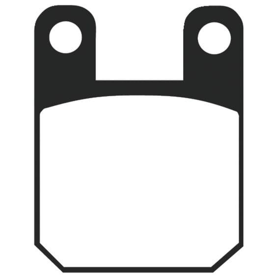 Organic brake pads