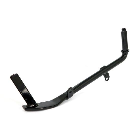 Touring jiffy stand std length. Black