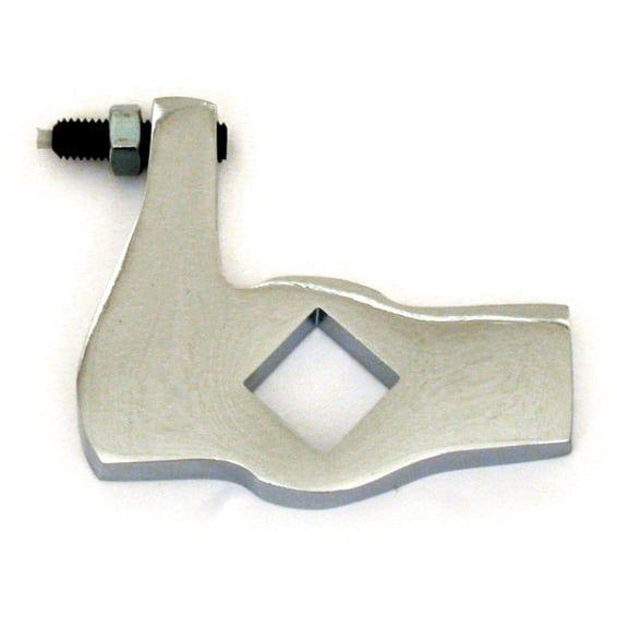 Jiffy leg stop. adjustable. Chrome