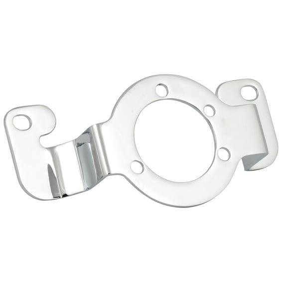 Air cleaner adapter bracket. Chrome