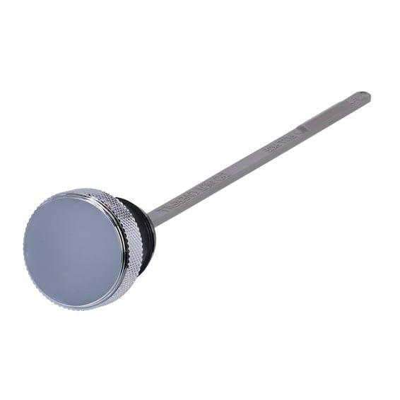 Oil tank fill plug. Chrome