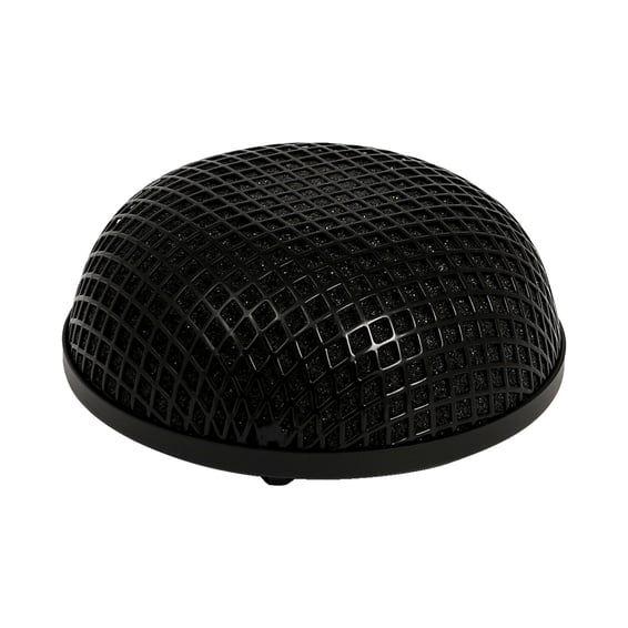 Breather style air cleaner assembly, round. Black