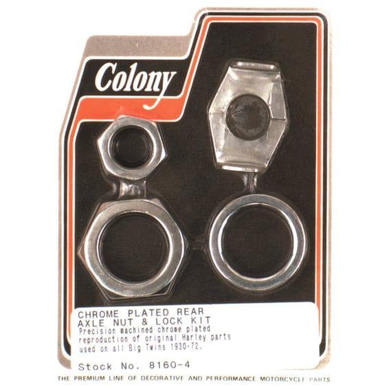 axle nut and lock kit