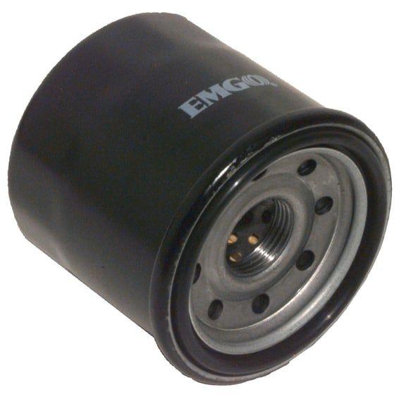 spin on oil filter black