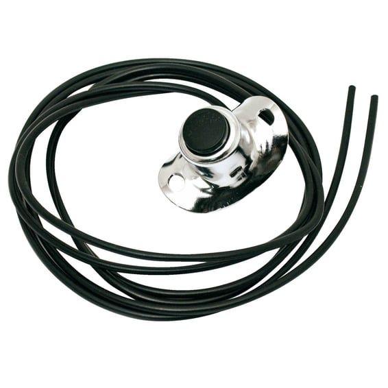 Early style handlebar switch, start/horn. Chrome