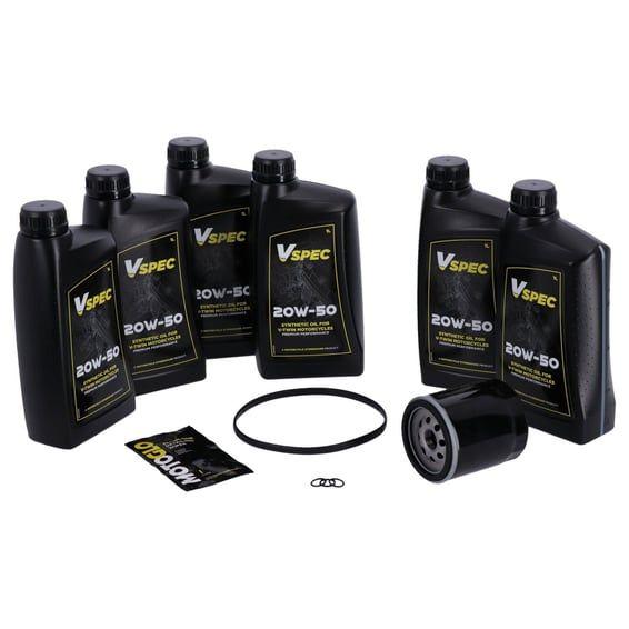 'Big Oil' service kit. Full synthetic. Black filter