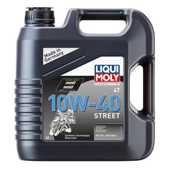 4T 10W-40 Street oil. 4 liter