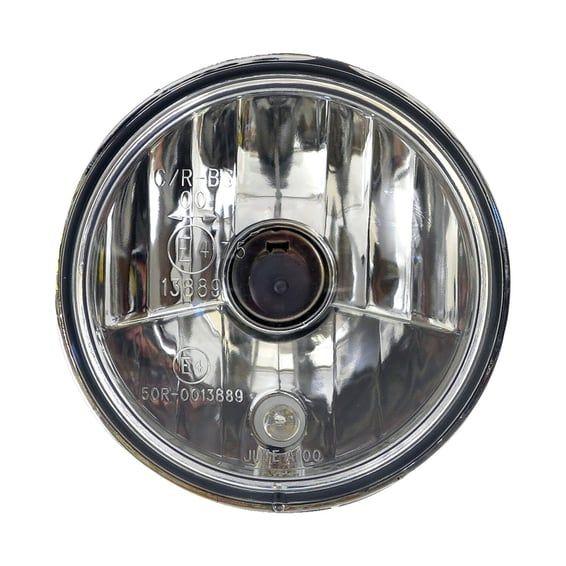 Headlamp unit HSI 12v 35w/35w. Clear lens. 4-1/2"
