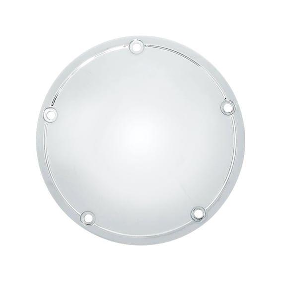 Derby cover, OEM style Domed. Chrome