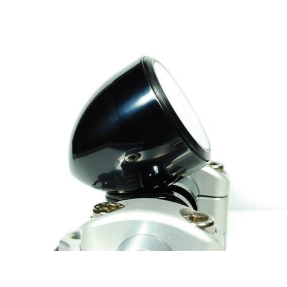 Tiny mount cup 'Streamline' 1". Black