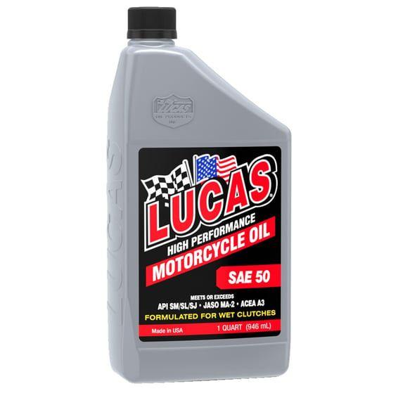 Lucas, motor oil SAE 50W. 1 Quart