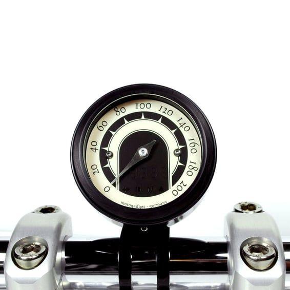 Tiny mount cup 'Streamline' 22mm. Black