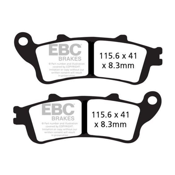 V-pad Semi Sintered brake pads