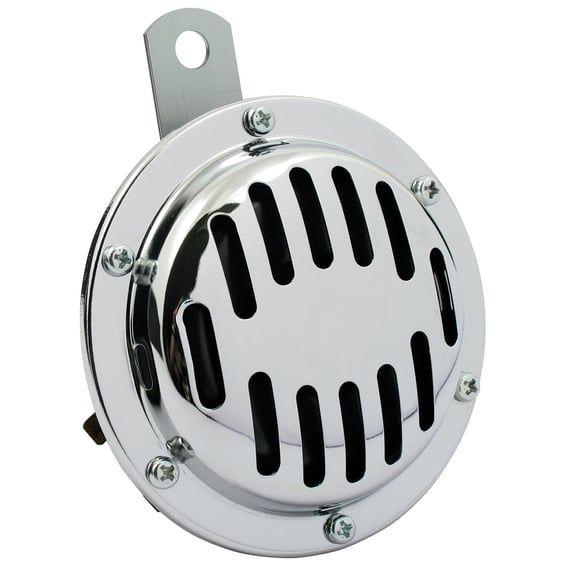 Custom disc horn. 101mm. low tone. Chrome