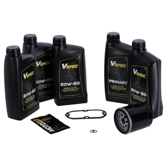 'Big Oil' service kit. Mineral. Black filter