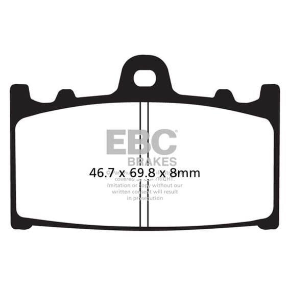Organic brake pads