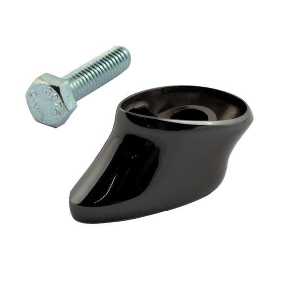 turn signal support. Black nickel