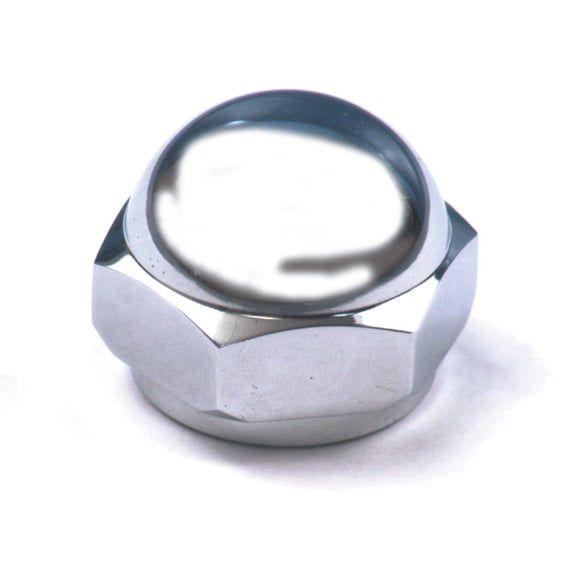 Stem nut, acorn. Chrome