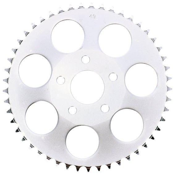 Rear sprocket, zinc. 49t