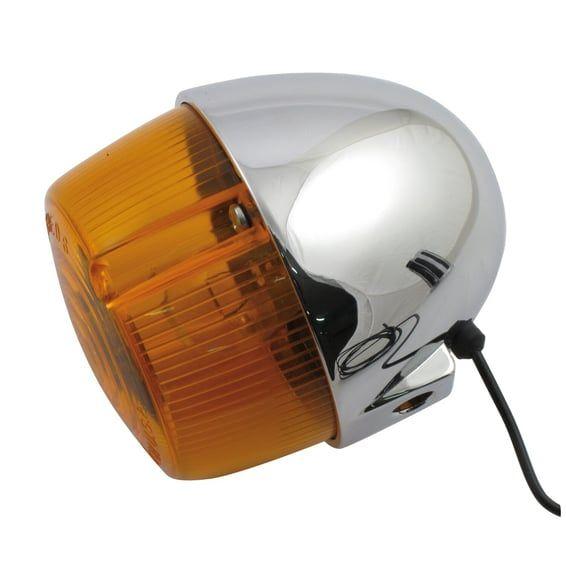 3" Bullet FX, XL style turn signals. Chrome