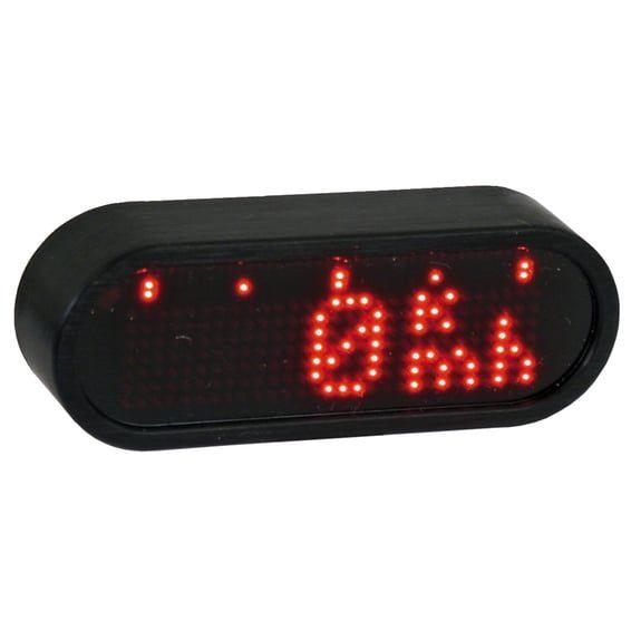 Motoscope mini - digital gauge, black