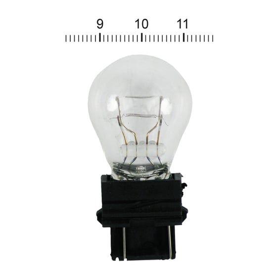 Wedge taillight/turn signal bulb #3157 base. White light
