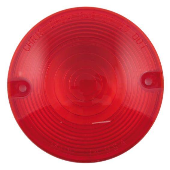turn signal lens. Red